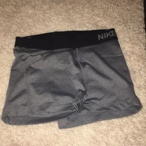 grey nike pros